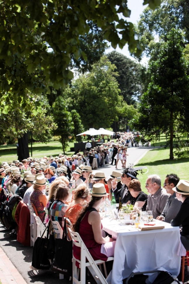 Bank of Melbourne Worlds Longest Lunch - Picture by Daniel Mahon