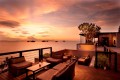 Conrad koh Samui Sunset at Aura Lounge