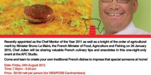 DBS - AFC Cooking Class in August 24th 2012