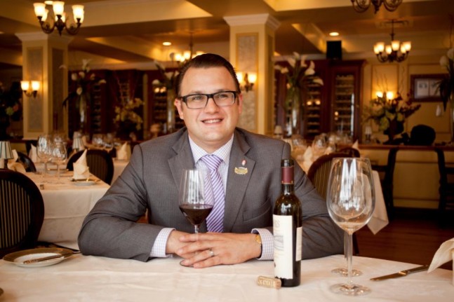 Fabien Jacob, Sommelier at Bohanan’s Prime Steaks and Seafood, San Antonio