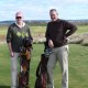 Golfer's Palate - Peter Bessey (left) with Mike Clayton