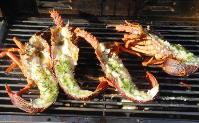 Khun Cha - Schubert - Crayfish on the BBQ