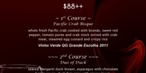 May Wine Dinner - A Mediterranean Experience