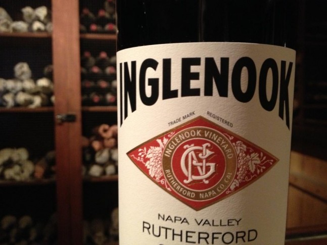 Mike K - Napa Inglenook bottle