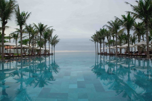 One of the pools at The Nam Hai, Hoi An, Vietnam 