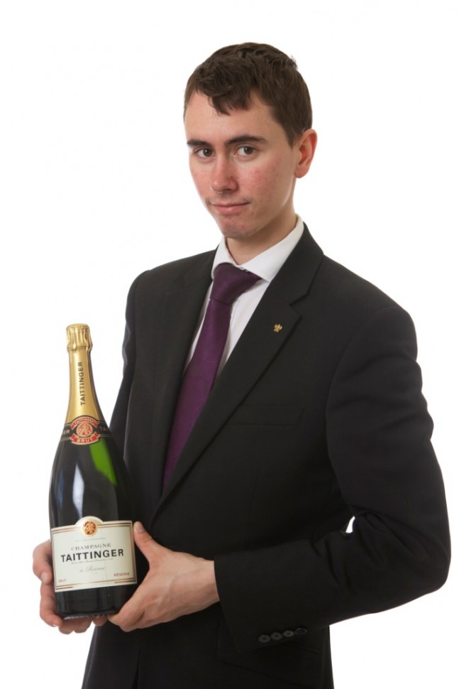 Oscar Malek, Head Sommelier and Wine Buyer at Chewton Glen Hotel & Spa in Hampshire, South of England - Photo By www.matthardyphotography.co.uk