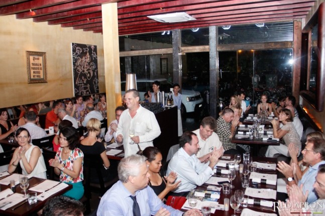 Darren Gall MC's The Duck Villa Maria Dinner