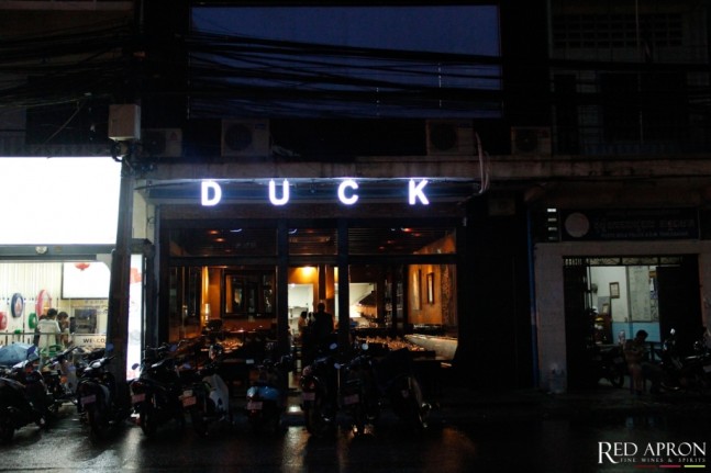 The Duck restaurant on Sotheros Boulevard, Phnom Penh 