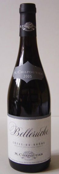 M. Chapoutier Belleruche Cotes du Rhone 2005, France