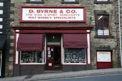 D.Byrne Finewines entrance, UK