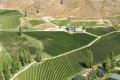 Felton Road vineyard, aerial view