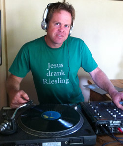 If you think his riesling are great, wait to you try his taste in music!