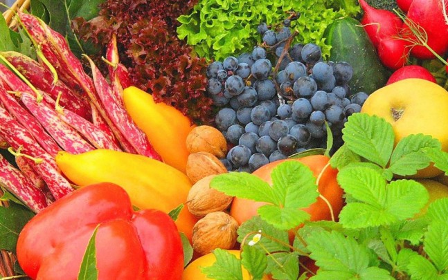 Fresh vegetables & fruits