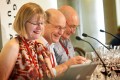 Jancis Robinson, Frederic & James at Mornington Peninsula International Pinot Noir Celebration, Australia