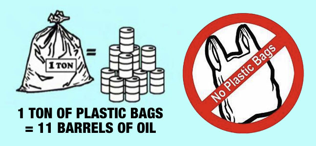 No plastic bags