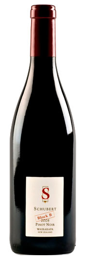 Schubert Wines Block B Pinot Noir 2008