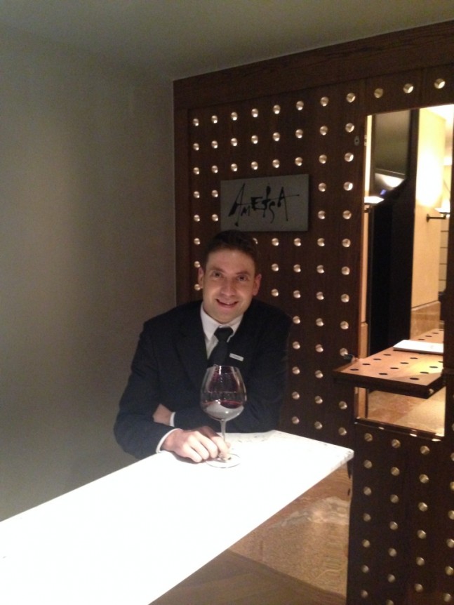 Jose Gonzalez Godoy, Sommelier at Ametsa with Arzak Instruction, London