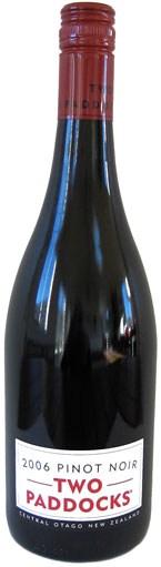 Two Paddocks Pinot Noir 2006, New Zealand